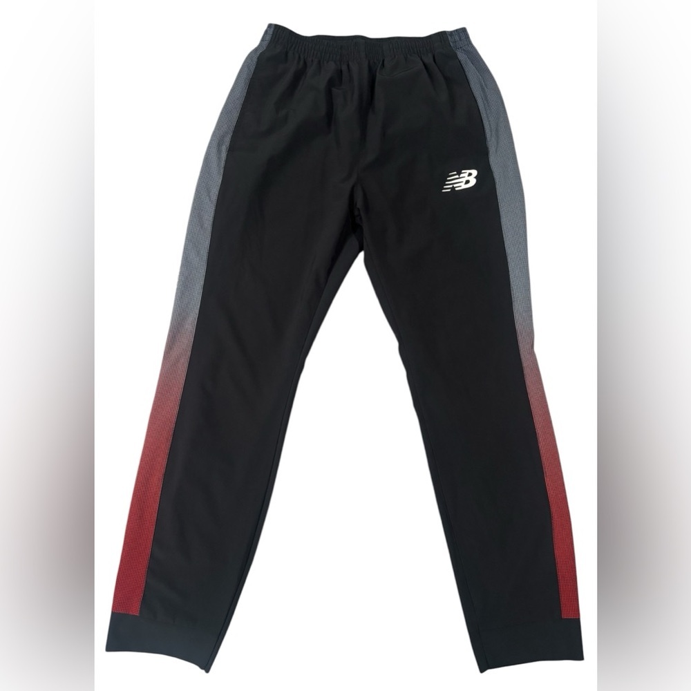 New Balance Men's Woven Jogger Pants Size L (Waist 30in) Black Stretch Fabric